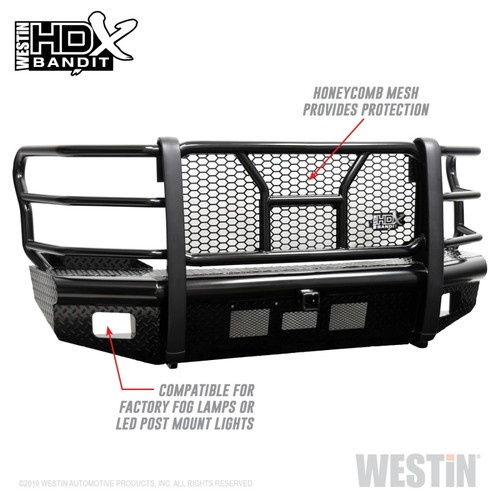 Westin/HDX Bandit 18-20 Ford F-150 (Excl. EcoBoost) Front Bumper - Black - 58-31105 Photo - Primary