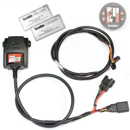 Banks Power Pedal Monster Throttle Sensitivity Booster for Use w/ Exst. iDash - 07-19 Ram 2500/3500 - 64311-C Photo - Primary