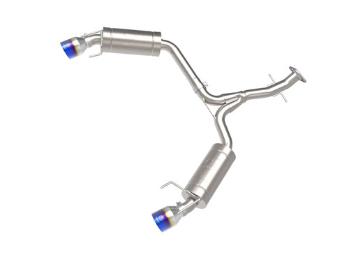 aFe POWER Takeda 06-13 Lexus IS250/IS350 SS Axle-Back Exhaust w/ Blue Flame Tips - 49-36055-L Photo - Primary