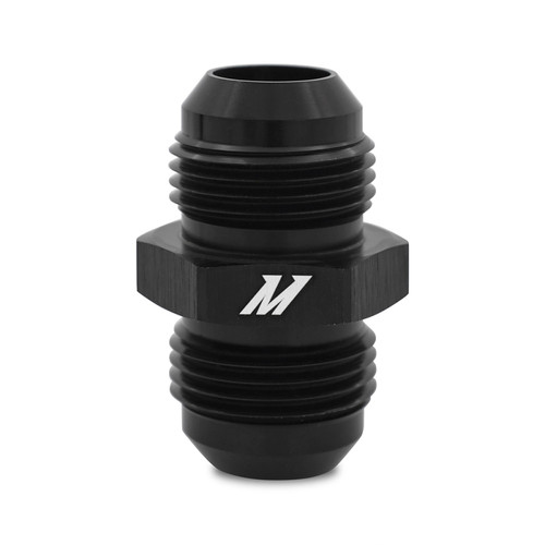 Mishimoto Aluminum -6AN Union Fitting - Black - MMFT-UN-06 Photo - Primary