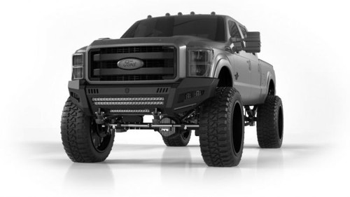 Road Armor 11-16 Ford F250/F350 iDentity Front Bumper Full Kit - Black Light Texture - 6112DF-B0-P2-MR-BH-B User 1