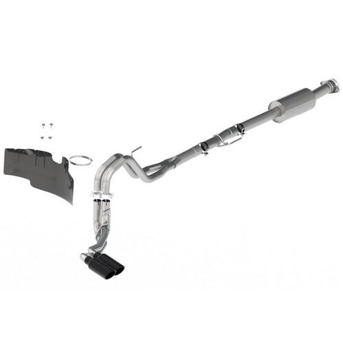 Ford Racing 21-22 F-150 2.7L/3.5L/5.0L Side Exit Extreme Exhaust - Black Tips - M-5200-FEBS Photo - Primary