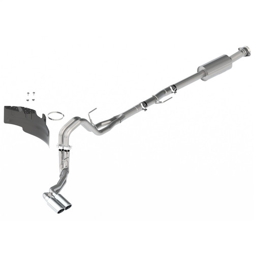 Ford Racing 21-22 F-150 2.7L/3.5L/5.0L Side Exit Extreme Exhaust - Chrome Tips - M-5200-FECS Photo - Primary