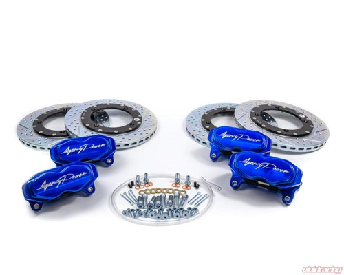 Agency Power Big Brake Kit Front and Rear Blue Ice Can-Am Maverick X3 Turbo 14-18 - AP-BRP-X3-460-BLU User 1