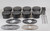 Mahle MS Piston Set GM LSX 366ci 4.010in Bore 3.622in Stk 6.125in Rod .927 Pin -5.8cc 19.9 CR - 930226810T Photo - Primary