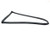 Porsche Quarter Glass Seal for Movable Glass, Frame to Body, Left (65-77) - 90154390120