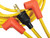 ACCEL Spark Plug Wire Set - Super Stock Graphite Core 8mm - Big Block Chrysler 1973-78 - Yellow (ACC-34045)