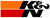 K&N Stubstack Air Horn 5.13in L x 5.13in W x 1.68in H - 85-0400 Logo Image