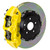 Brembo 00-02 RS4 Front GT BBK 6 Piston Cast 380x34 2pc Rotor Slotted Type-1- Yellow - 1N2.9025A5 Photo - Primary