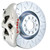 Brembo 05-10 Jetta GLI Front GT BBK 4 Piston Cast 345x30 1pc Rotor Slotted Type3-White - 1S5.8002A6 Photo - Primary