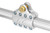 RockJock Currectlync Ram Assist Tie Rod Clamp Bracket 7075-T6 Billet Aluminum For 42mm 1 5/8in Tube - RJ-401000-101 Photo - Unmounted