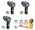 RockJock JL/JT Front Adjustable Sway Bar End Link Rod End Pack Sealed Style - RJ-527001-101 Photo - Primary