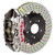 Brembo 99-07 Evo VI/VII/VIII/IXRear GTR BBK 4 Piston Billet 328x28 2pc Rotor Drilled- Nickel - 2P1.6006AR Photo - Primary