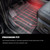 Husky Liners 20-23 Toyota Corolla Sedan X-Act Contour Black Floor Liners (2nd Seat) - 54841 Photo - Mounted