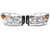 Raxiom 06-08 Dodge RAM 1500 Axial Series OEM Style Rep Headlights- Chrome Housing (Clear Lens) - R118012 Photo - Close Up