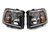 Raxiom 07-13 Chevrolet Silverado 1500 Axial Headlights w/ SEQL LED Bar- Blk Housing (Clear Lens) - S138004 Photo - Close Up