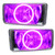 Oracle Lighting 07-15 Chevrolet Silverado re-Assembled LED Halo Fog Lights -Pink - 8112-009 Photo - Primary