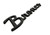 Ford Racing 2021+ Bronco Classic Script Fender Badges - Matte Black (Pair) - M-1447-BSMB Photo - Unmounted