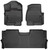 Husky Liners 21-24 Ford F-150 SuperCrew Weatherbeater Black Front & 2nd Seat Floor Liners - 94121 Photo - Primary