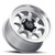 ICON Nuevo 17 X 8.5 6 X 5.5 0mm Offset 4.75in BS Silver Machined - 8117858347SM Photo - Unmounted