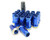 Wheel Mate Muteki SR45R Lug Nut Kit 12x1.25 - Blue - 32935U User 1