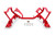 BMR 79-95 Ford Mustang K-Member Standard Version w/ Coilover Perches - Red - KM731R User 1