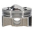 JE Pistons Honda B16A1/A2/A3 82.0mm Bore 9.0:1 CR -2.2cc Dome Piston Kit (Single) - 338087S User 3