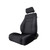 Rugged Ridge Ultra Front Seat Reclinable Black Denim 97-06TJ - 13414.15 Photo - Primary