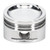 JE Pistons Honda Fit L15A 73.5mm Bore -1.7cc Dish 12.5:1 CR Piston Kit (Set of 4 Pistons) - 325566 User 6