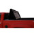 Lund 16-23 Toyota Tacoma (5ft. Bed) Hard Fold Tonneau Cover - Black - 969186 Photo - Mounted