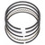 Mahle Rings 4.060in Bore .043in 3/16in Plasma Moly Duct Low Tension Reduced Radial Moly Ring Set - 3150140.065 User 1