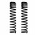 Skyjacker 84-01 Jeep XJ 4.5in Front Dual Rate Long Travel Coil Springs - JC45FDR Photo - Primary