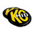 KC HiLiTES 8in. Round Soft Cover HID (Pair) - Black w/Yellow Brushed KC Logo - 5818 User 1