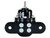 AEM Universal Black Adjustable Fuel Pressure Regulator - 25-302BK Photo - out of package