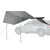 3D MAXpider Lightweight Rooftop Side Awning - Universal - 6111 Photo - Mounted