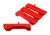 Energy Suspension GM SBC Red Radiator Isolator Pad Set - 3 Row - 3.6117R Photo - Primary