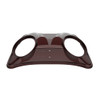 Merlot Sunglo Dual 8'' Speaker Lids for Advanblack / OEM Harley Rushmore style Razor, Chopped & King Tour Pak