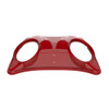 Reef Red  Dual 8'' Speaker Lids for Advanblack / OEM Harley Rushmore style Razor, Chopped & King Tour Pak