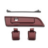 Mysterious Red Sunglo Hinges & Latch kit  For Harley Razor Chopped King Tour Pak