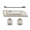 White Sand Pearl Hinges & Latch kit  For Harley Razor Chopped King Tour Pak