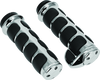 Kuryakyn #6228 - ISO Grips With Throttle Boss Throttle-By-Wire Chrome