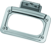 Kuryakyn #5699 - L.E.D. Curved License Plate Frame Indian Chrome