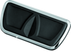 Kuryakyn #4310 - Kinetic Brake Pedal Pad Chrome