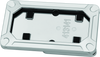 Kuryakyn #3141 - Nova Side Mount License Plate Frame Gloss Chrome