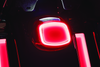 Kuryakyn #2910 - Tracer LED Taillight Red Lens With License Light