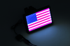 Kuryakyn #2893 - Freedom Flag LED Hitch Cover Black