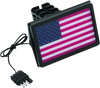 Kuryakyn #2893 - Freedom Flag LED Hitch Cover Black
