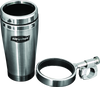 Kuryakyn #1464 - Drink Holder With Stainless Steel Mug 1 inch Bar Clamp Chrome