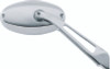 Kuryakyn #1437 - Ellipse Mirror Flat Glass Chrome