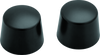 Kuryakyn #1229 - Front Axle Nut Caps Satin Black